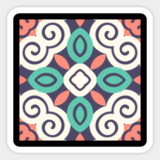 Stylish pattern design Sticker